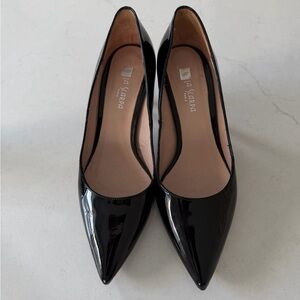 Scarpa Classic Black Patent Heels
